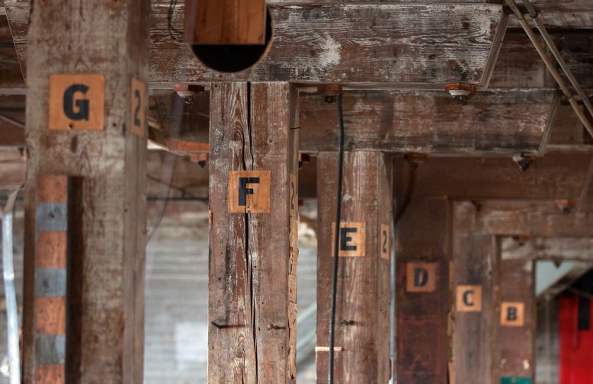 The site of the original Hamilton Wood Type Museum in Two Rivers, Wisconsin.  © Lester Public Library